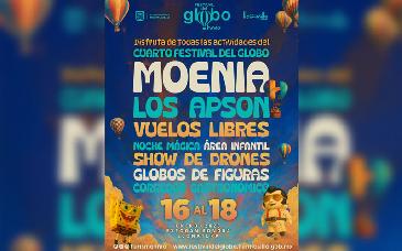 Arranca en Hermosillo la cuarta edición del Festival del Globo con música y globos aerostáticos