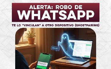 SSPC Sonora alerta sobre “GhostPairing”, nueva modalidad para robar cuentas de WhatsApp