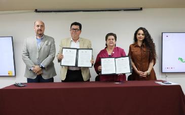 Cecyte Sonora y Universidad Kino firman convenio para impulsar talento artístico con BecArte