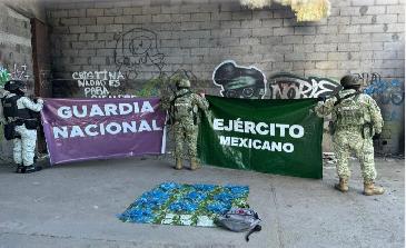 Mesa Estatal de Seguridad reporta históricos aseguramientos de armas y fentanilo en Sonora