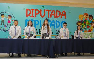 Legislatura Infantil en Sonora exhorta a garantizar alimentación sana para la niñez