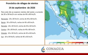 Persistirán lluvias y tormentas por efectos del monzón de verano en Sonora
