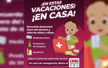 SSP alerta por riesgo de intoxicaciones infantiles durante las vacaciones