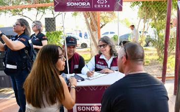 ‘Sonora Atiende’ beneficia a más de 34 mil familias con trámites y apoyos gratuitos en Hermosillo y Huatabampo