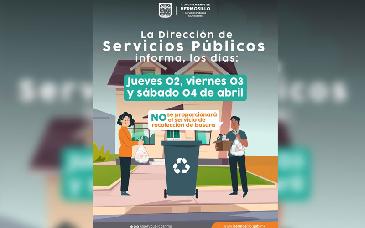 Anuncian pausa en servicio de basura y habilitan puntos de transferencia en Hermosillo