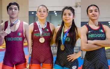 Luchadores sonorenses competirán en torneos internacionales juveniles