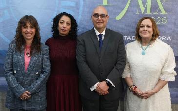 Presentan programa de Sonora como Estado Invitado de Honor en la FIL del Palacio de Minería 2026