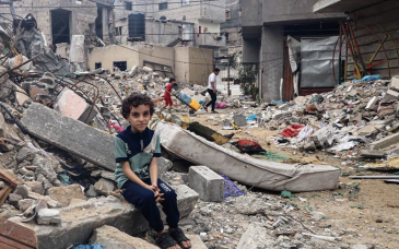  Ataque en refugio de Gaza deja un muerto y varios niños heridos