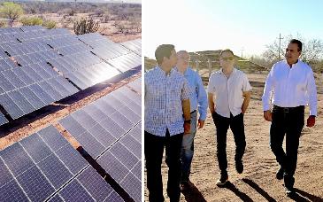 Apuesta Hermosillo por energía solar en pozos de Los Bagotes para reducir costos y modernizar servicio