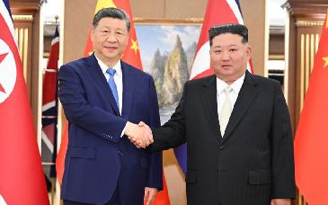 Xi Jinping y Kim Jong Un acuerdan profundizar cooperación bilateral
