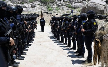 Reconocen preparación de Fuerzas Especiales de la Policía Estatal en Sonora