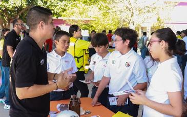 Promueven salud mental y prevención de adicciones en secundaria de Hermosillo