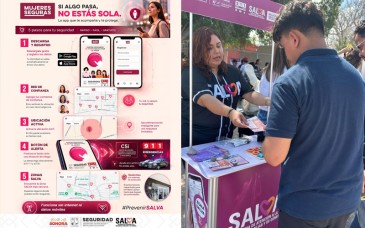 SALVA promueve la aplicación Mujeres Seguras para reforzar la protección de sonorenses
