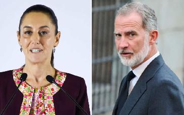 Sheinbaum invita al rey Felipe VI al Mundial