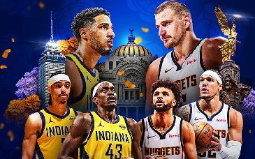 NBA regresa a México con duelo Pacers vs Nuggets en la Arena Ciudad de México durante Día de Muertos