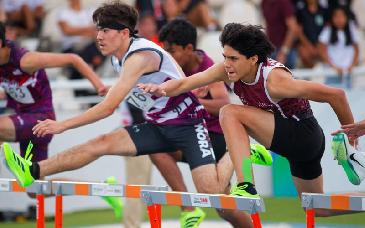 Jesús Mario Mendoza debuta con plata en Olimpiada Nacional de Atletismo