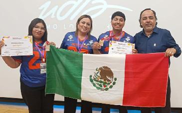 Alumnos de Cecyte Esqueda obtienen medalla de bronce con proyecto “Astrobot” en Ecuador