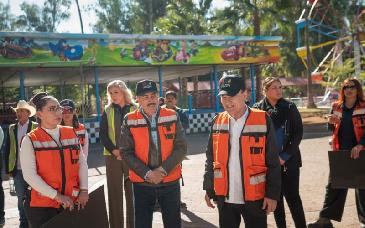 Durazo supervisa avances en la Laguna del Náinari y entrega obras de infraestructura en Cajeme