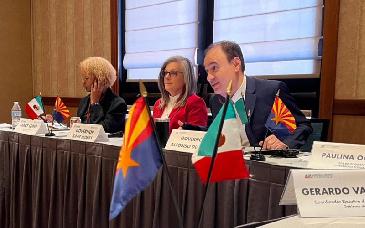 Durazo y Hobbs fortalecen la Megarregión Sonora-Arizona con enfoque en desarrollo estratégico