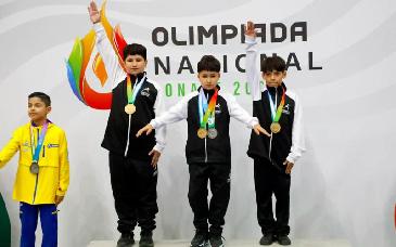 Gimnasia trampolín de Sonora inicia con cuatro medallas en Olimpiada Nacional