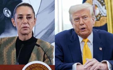 Sheinbaum y Trump sostienen llamada 