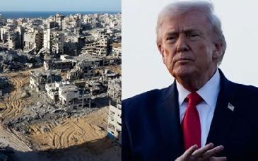 Donald Trump anuncia 5 mil millones de dólares para reconstrucción de Gaza y despliegue internacional