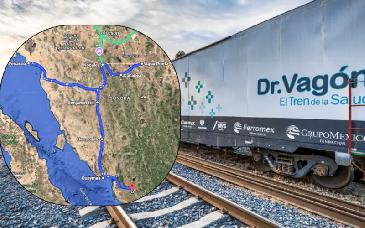 Dr. Vagón llega a Guaymas: atención médica y medicamentos gratis esta semana