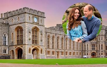 Asaltan el Castillo de Windsor, la mansión del príncipe William y Kate Middleton; se llevan autos