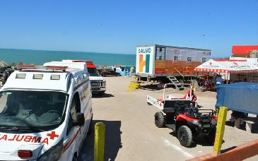 Refuerzan atención médica en Bahía de Kino