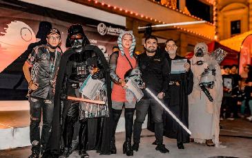 Viven familias hermosillenses una Víactiva al estilo Star Wars