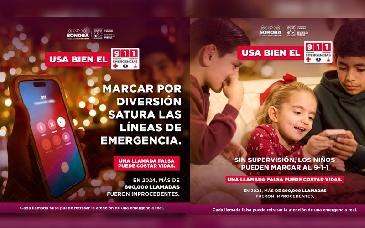 SSP Sonora lanza campaña “Usa bien el 9-1-1” para reducir llamadas falsas y mejorar atención a emergencias