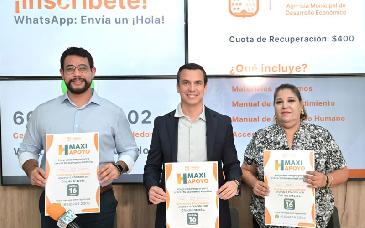 Presenta Gobierno de Hermosillo novena edición del programa Maxi Apoyo