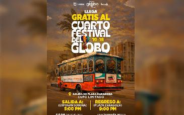 Ofrecerá Gobierno Municipal traslados gratuitos al Cuarto Festival del Globo de Hermosillo