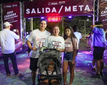Salud promueve carrera deportiva