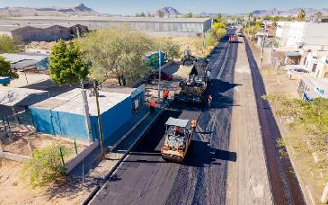 Avanza Gobierno de Hermosillo 51 por ciento recarpeteo de la calle República de Panamá