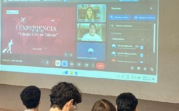 Estudiantes sonorenses en Taiwán comparten experiencia con alumnos de la UTG
