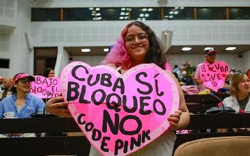 Code Pink envía dos toneladas de lentejas a Cuba en protesta contra bloqueo