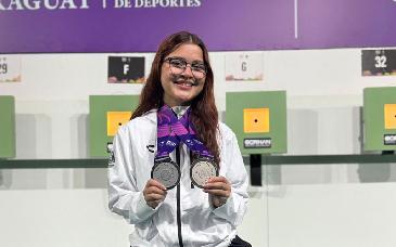 Estudiante de Cecyte Sonora destaca en disciplina de tiro deportivo