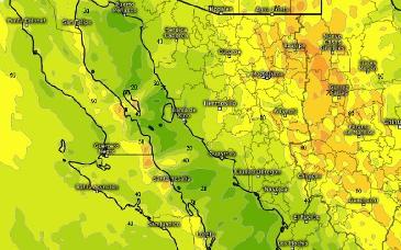 Protección Civil prevé rachas de hasta 70 km/h y baja visibilidad en carreteras de Sonora