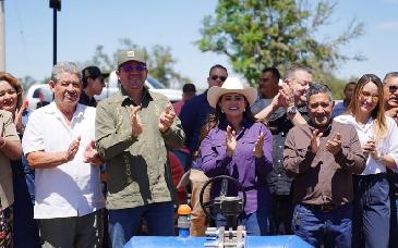 Refuerzan abasto de agua para el campo con infraestructura hidroagrícola en Navojoa