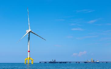 China instala turbina eólica offshore de 20 MW resistente a tifones