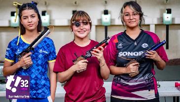 Sonora conquista tres oros y un bronce en tiro deportivo de Olimpiada Nacional