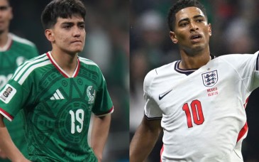 Bellingham consuela a Gilberto Mora y protagonizan emotivo intercambio de camisetas