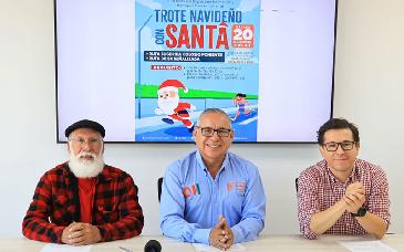 Santa se pone los tenis y corre con Hermosillo este sábado 20 de diciembre