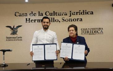 Cecyte Sonora y Casa de los Saberes Jurídicos firman alianza para fortalecer formación estudiantil