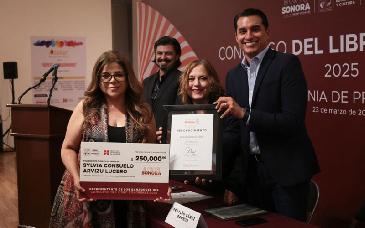 Premian talento literario en Sonora con el Concurso del Libro Sonorense 2025