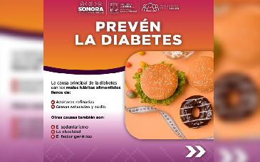 Secretaría de Salud promueve autocuidado y hábitos saludables para prevenir la diabetes en invierno