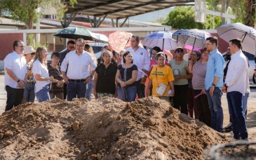 Supervisa Toño Astiazarán rehabilitación de la avenida Huásabas con inversión de 6.2 millones de pesos