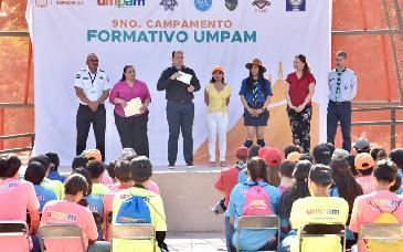 En marcha noveno Campamento Formativo de UMPAM para promover nuevas oportunidades a menores infractores