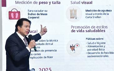 Programa Vida Saludable revisará a 10 millones de alumnos de primaria antes de fin de ciclo